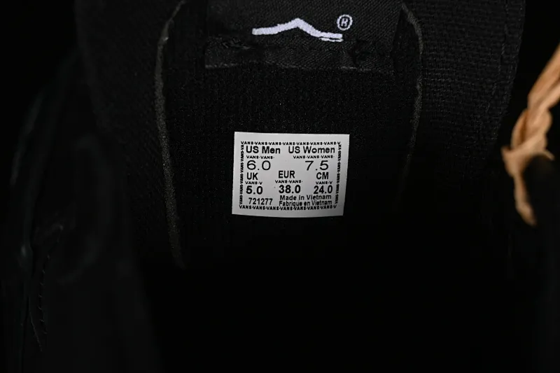 All categories Vans Vans series Vans Mid Vans China Vans Sk8-Mid Reissue 83 High-end branch Black Warrior Suede casual retro skateboard shoes VN000CQQBKA